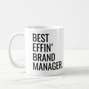 Caneca De Café Melhor Gerente de Marcas Effin