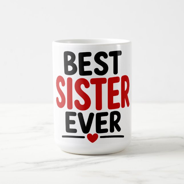 Caneca De Café Melhor Irmã do Mundo (Centro)