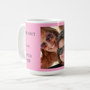 Caneca De Café Melhor Irmã Personalizada De Sempre