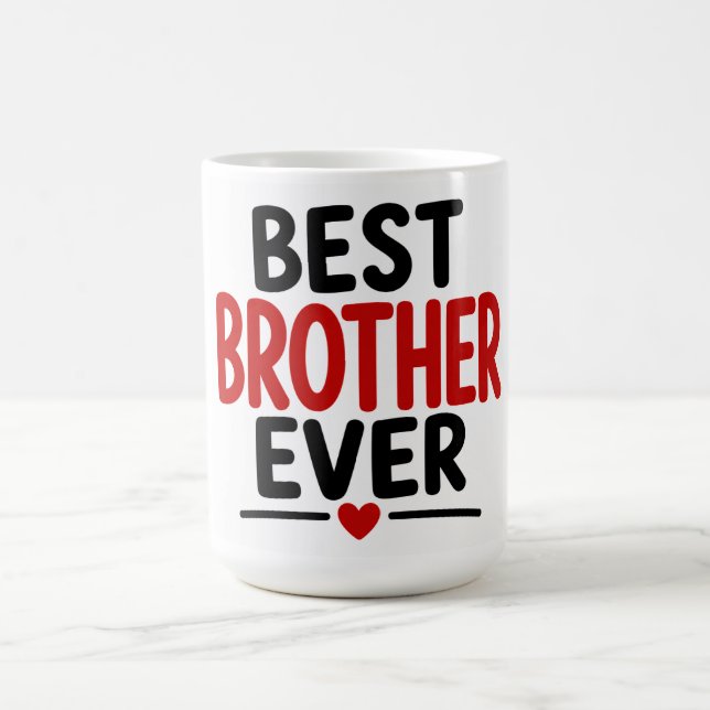 Caneca De Café Melhor Irmão de Todos os Tempos (Centro)
