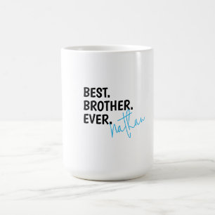 Caneca De Café Melhor Irmão de Todos Personalizado, Irmão Persona
