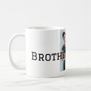Caneca De Café Melhor irmão do mundo adicionar nome texto esporte