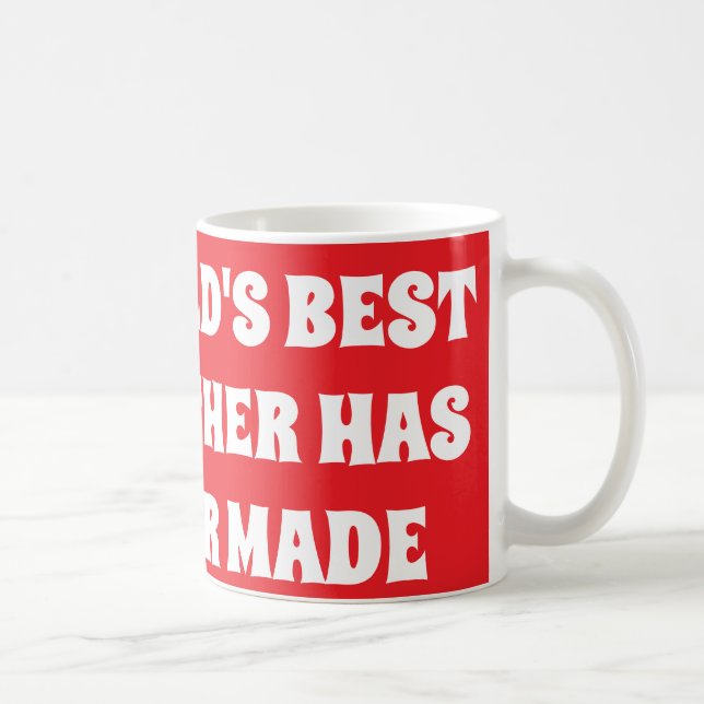 Caneca De Café Melhor Irmão do Mundo Já Feito  (Direita)