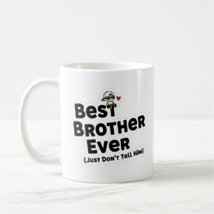 Caneca De Café Melhor Irmão Nunca Mug