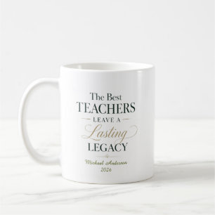 Caneca De Café Melhor Legado de Professor