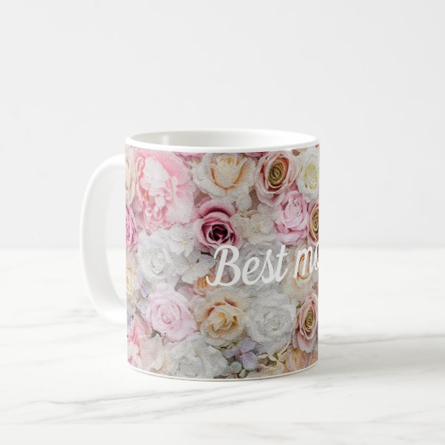 Caneca De Café Melhor mãe (Frente Esquerda)