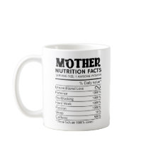 Melhor Mãe Alguma Vez Floral com Fatos Nutricionai