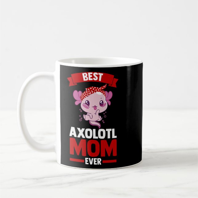 Caneca De Café melhor mãe axolotal de sempre Axolotls (Esquerda)
