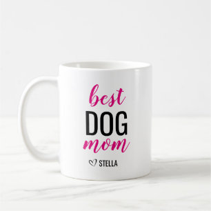 Caneca De Café Melhor mãe de cachorro