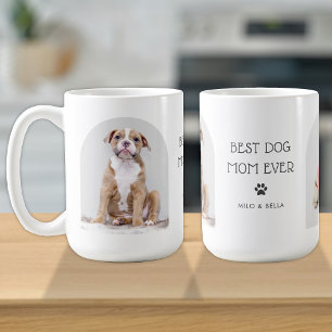 Caneca De Café Melhor Mãe de Cachorro Alguma Vez 2 Arch Fotográfi