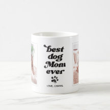 Melhor Mãe de Cachorro Alguma Vez Personalizada Fo