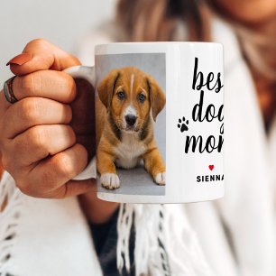 Caneca De Café Melhor Mãe de Cachorro de Todos os Tempos Foto Imp