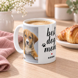 Caneca De Café Melhor Mãe de Cachorro de Todos os Tempos Foto Imp