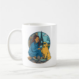 Caneca De Café Melhor Mãe de Cachorro do Mundo em Paris