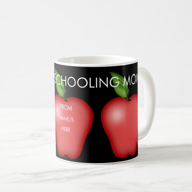 CANECA DE CAFÉ MELHOR MÃE DE CAFÉ DE ESCOLHA DE CASA (Frente Esquerda)