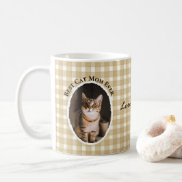Caneca De Café Melhor Mãe de Gato de Sempre Personalizado Diverti