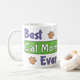 Caneca De Café Melhor Mãe de Gato de Todos os Tempos
