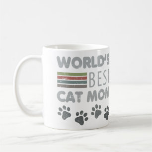 Caneca De Café Melhor Mãe de Gato do Mundo
