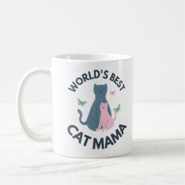 Caneca De Café Melhor Mãe de Gato do Mundo