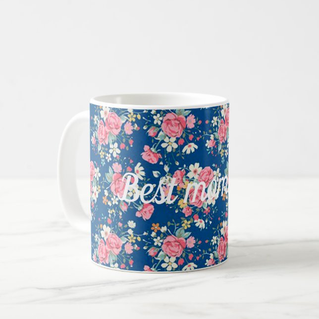 Caneca De Café Melhor mãe de sempre (Frente Esquerda)