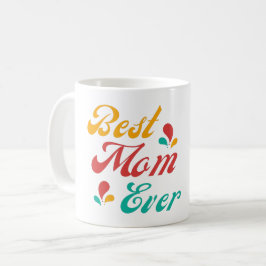 CANECA DE CAFÉ MELHOR MÃE DE TODOS OS DIAS DE AS MÃES