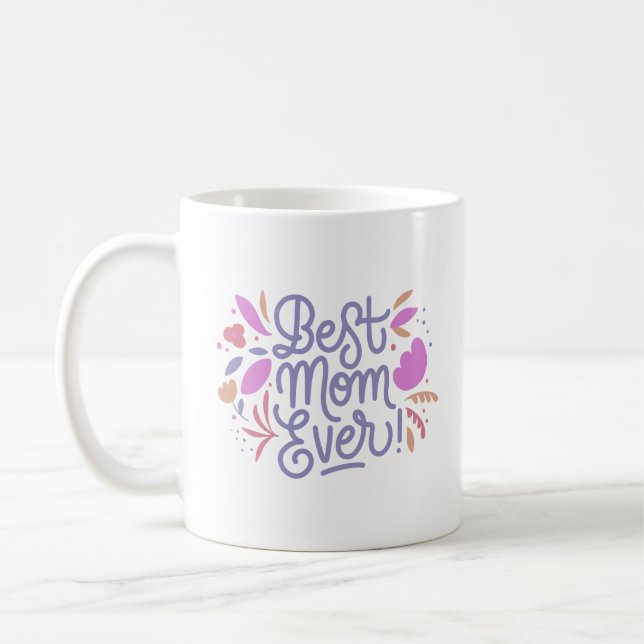 Caneca De Café melhor mãe de todos os tempos (Esquerda)