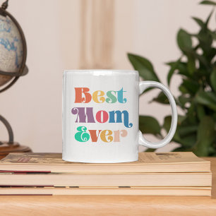 Caneca De Café Melhor mãe de todos os tempos Dia de as mães de re