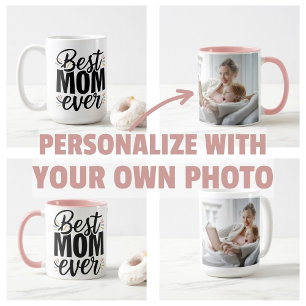 Caneca De Café Melhor Mãe de Todos os Tempos Estiloso Feliz Dia d
