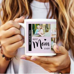 Caneca De Café Melhor Mãe de Todos os Tempos Foto do Dia das Mães