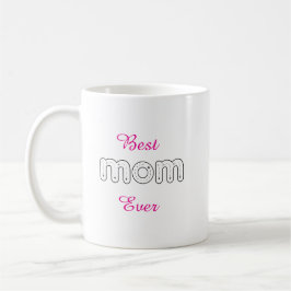 Caneca De Café Melhor Mãe de Todos os Tempos Presente Personaliza