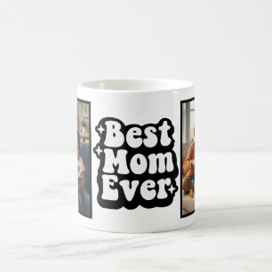Caneca De Café Melhor Mãe de Todos os Tempos Presente Retro Groov