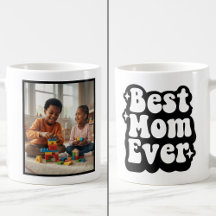 Melhor Mãe de Todos os Tempos Presente Retro Groov