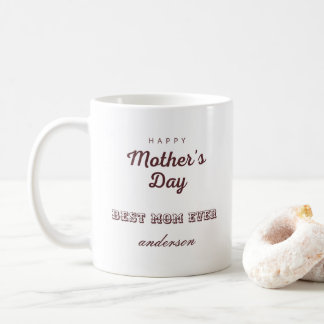 Caneca De Café Melhor Mãe Dia de as mães Mug