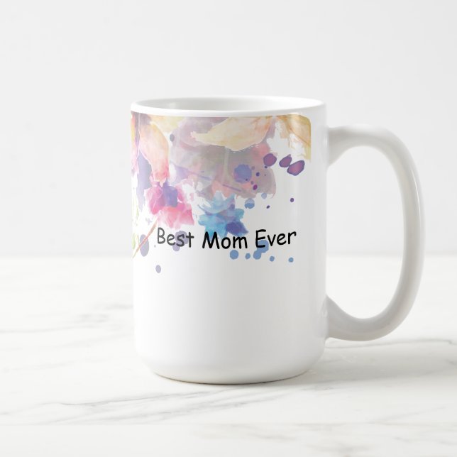 Caneca De Café Melhor Mãe Dia de as mães Mug (Direita)