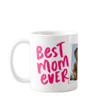 Melhor mãe Dia de as mães rosa moderno