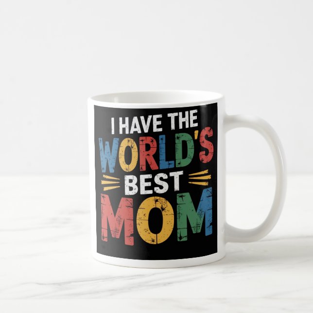Caneca De Café Melhor mãe do mundo (Direita)