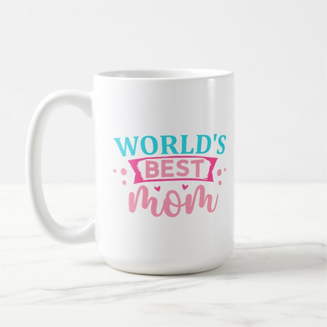 Caneca De Café Melhor Mãe do Mundo (Esquerda)