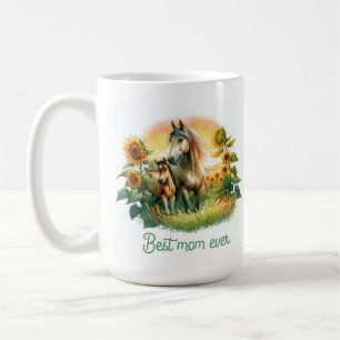 Caneca De Café Melhor Mãe do Mundo Cavalo
