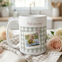 Caneca De Café Melhor Mãe do Mundo Colagem de Fotos