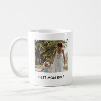 Caneca De Café Melhor mãe do mundo Foto Completa Personalizada