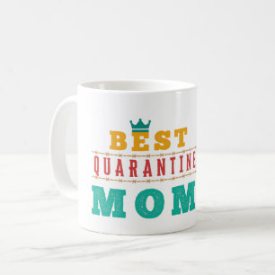 CANECA DE CAFÉ MELHOR MÃE EM QUARENTENA - DIA DAS MÃES