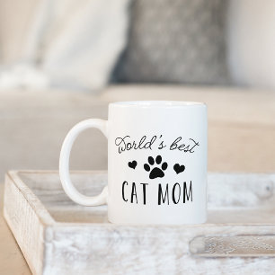 Caneca De Café Melhor Mãe Gato do Mundo