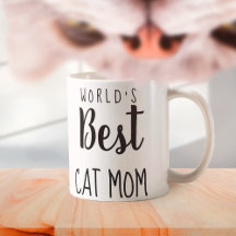 Melhor Mãe Gato do Mundo - Personalizável