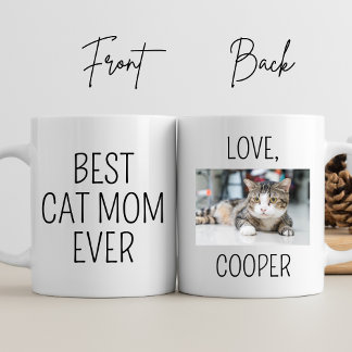 Caneca De Café Melhor Mãe Gato Nunca Personaliza O Aniversário Da