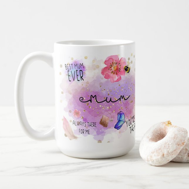 Caneca De Café Melhor Mãe Nunca (Com Donut)