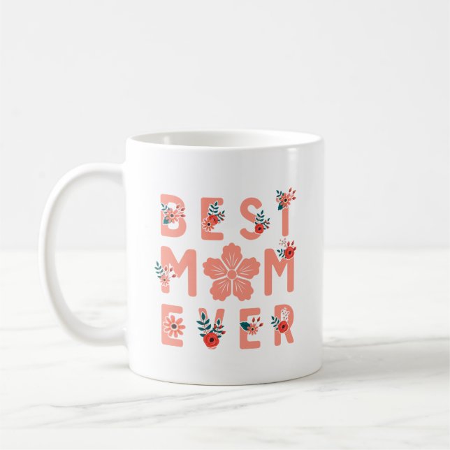 Caneca De Café Melhor Mãe Nunca (Esquerda)