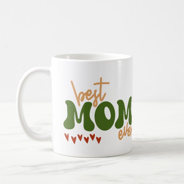 Caneca De Café Melhor Mãe Nunca (Esquerda)