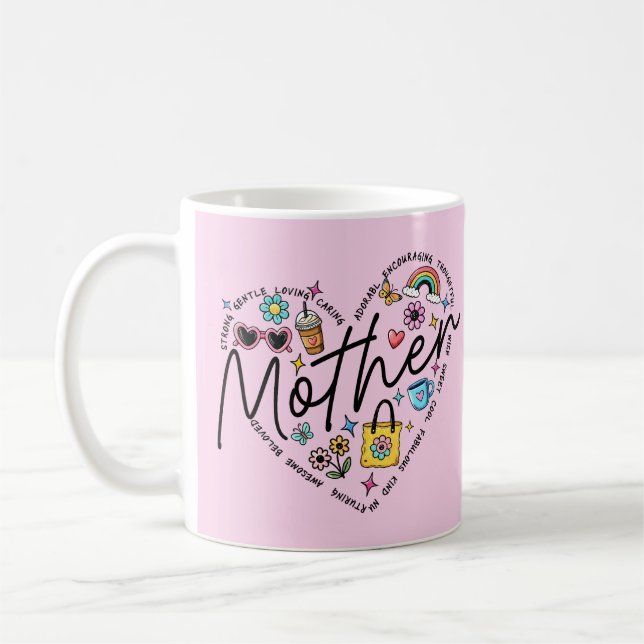 Caneca De Café Melhor Mãe Nunca (Esquerda)