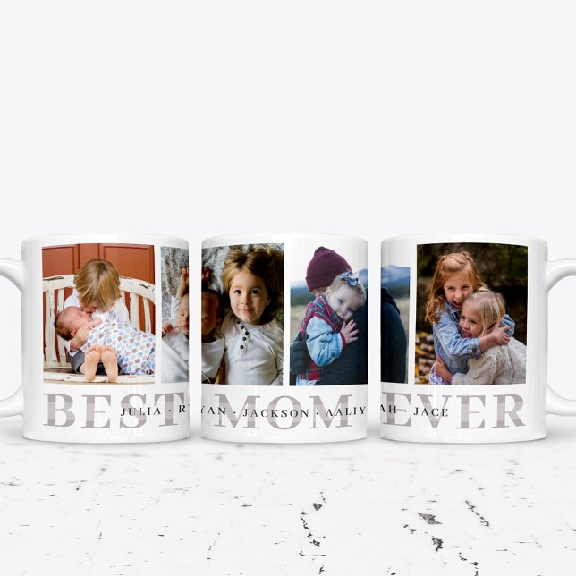 Caneca De Café Melhor Mãe Nunca Personalizada Fotografia Mug (Criador carregado)
