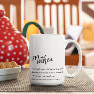 Caneca De Café Melhor Mãe Simples Moderna, Melhor Presente De Bel